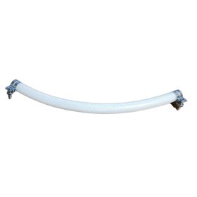   FURTUN FLEXIBIL CU PERETE MOALE AQUAMAXX, 2 PIESE CU CLEMĂ, PENTRU CONECTAREA COMUTATORULUI DE FUNCȚIE ȘI A ROBINETULUI DE AMESTECARE A APEI CALDE ȘI RECI, POATE FI TĂIAT LA DIMENSIUNEA DORITĂ