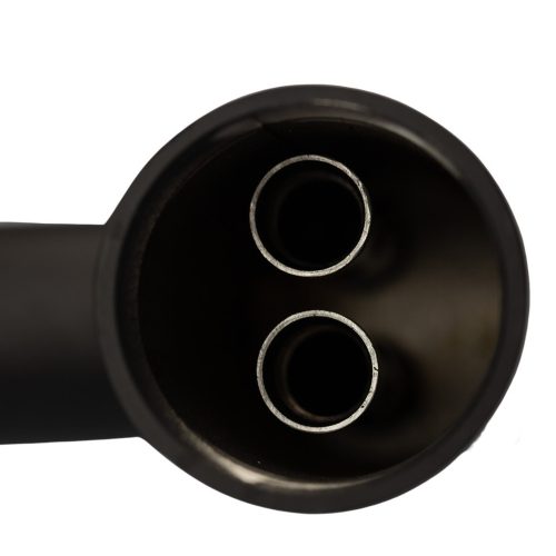 ROBINET PENTRU LAVABO AQUAMAXX BLACK, INSERȚIE CERAMICĂ, CORP ROBINET INOXIDABIL, ÎNĂLȚIME DE SCURGERE 95 MM, BRAȚ INCLINABIL,