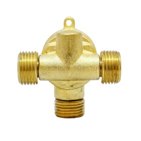   ROBINET AQUAMAXX CU SELECTOR DE FUNCȚII CU 2 FUNCȚII, CONEXIUNE DE INTRARE HALF COLOS, 2 CONEXIUNI DE IEȘIRE HALF COLOS, CONTROL AL APEI