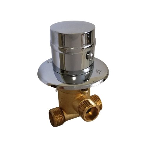 ROBINET AQUAMAXX CU SELECTOR DE FUNCȚII CU 2 FUNCȚII, CONEXIUNE DE INTRARE HALF COLOS, 2 CONEXIUNI DE IEȘIRE HALF COLOS, CONTROL AL APEI