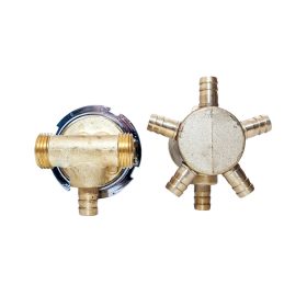   SET ROBINET CU 5 FUNCȚII ȘI 2 PIESE AQUAMAXX, PIESE ROBINET CU CONEXIUNE FURTUN, CONEXIUNE FURTUN CU SCHIMBĂTOR DE FUNCȚII, CONTROL APĂ