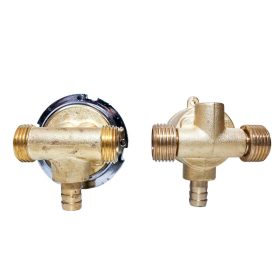   SET ROBINET CU 2 FUNCȚII ȘI 2 PĂRȚI AQUAMAXX, PĂRȚI ROBINET CU CONEXIUNE FURTUN, CONEXIUNE SCHIMBĂTOR DE FUNCȚII HALF-COLOS, CONTROLER DE APĂ