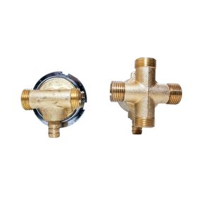   SET DE ROBINETE AQUAMAXX CU 4 FUNCȚII ȘI 2 PIESE, PIESE DE ROBINET CU CONEXIUNE SLANG, CONEXIUNE HALF-COLOS PENTRU SCHIMBAREA FUNCȚIILOR, CONTROLUL APEI