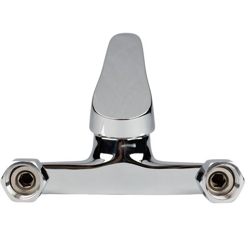 ROBINET DE DUȘ AQUAMAXX MONTAT PE PERETE, CROMAT, BRAȚ OSCILANT, ROBINET CU 2 FUNCȚII, INSERȚII CERAMICE, ROBINET MONTAT PE PERETE, CORP DE ROBINET DIN CUPRU