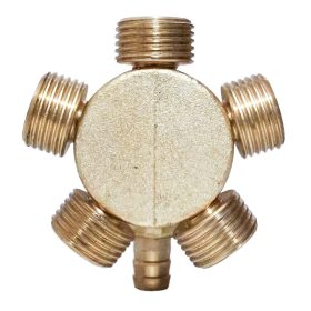   ROBINET AQUAMAXX CU 5 FUNCȚII, CONEXIUNE DE INTRARE PENTRU ZGURĂ, 5 CONEXIUNI DE IEȘIRE PENTRU JUMĂTATE DE COLOANĂ, CONTROL AL APEI