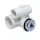 „AQUAMAXX HYDRO MASSAGE BUILT-IN MASSAGE NOZZLE, racord de apă COLOS de 1", racord de aer de 1/2", cap mini-duză cromat”