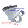 „AQUAMAXX HYDRO MASSAGE BUILT-IN MASSAGE NOZZLE, CONEXIUNE DE APĂ COLOS DE 1", CONEXIUNE DE AER DE 1/2", SUPRAFAȚĂ DE ACOPERIRE CROMATĂ DE 90 MM, CERINȚE DE GĂURIRE 63 MM”