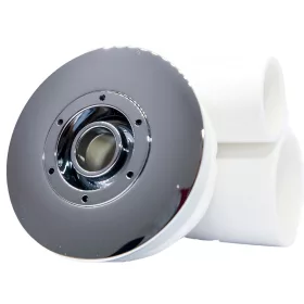   „AQUAMAXX HYDRO MASSAGE BUILT-IN MASSAGE NOZZLE, CONEXIUNE DE APĂ COLOS DE 1", CONEXIUNE DE AER DE 1/2", SUPRAFAȚĂ DE ACOPERIRE CROMATĂ DE 65 MM, CERINȚE DE FORARE 41 MM”