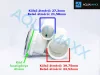 „AQUAMAXX HYDRO MASSAGE BUILT-IN MASSAGE NOZZLE, CONEXIUNE DE APĂ COLOS DE 1", CONEXIUNE DE AER DE 1/2", SUPRAFAȚĂ DE ACOPERIRE CROMATĂ DE 65 MM, CERINȚE DE FORARE 41 MM”