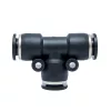 CONECTOR DIN PLASTIC PENTRU TUBE DE AER AQUAMAXX, ÎN FORMĂ DE T, 3X8MM
