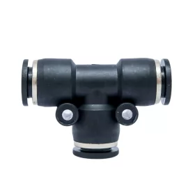   CONECTOR DIN PLASTIC PENTRU TUBE DE AER AQUAMAXX, ÎN FORMĂ DE T, 3X8MM