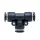 CONECTOR DIN PLASTIC PENTRU TUBE DE AER AQUAMAXX, ÎN FORMĂ DE T, 3X8MM