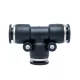 CONECTOR DIN PLASTIC PENTRU TUBE DE AER AQUAMAXX, ÎN FORMĂ DE T, 3X8MM