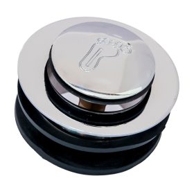   AQUAMAXX KLIKK-KLAKK SCURGERE PENTRU CADĂ DE DUȘ CU BUTON DE ÎNCHIDERE ACȚIONAT CU PICIOARELE