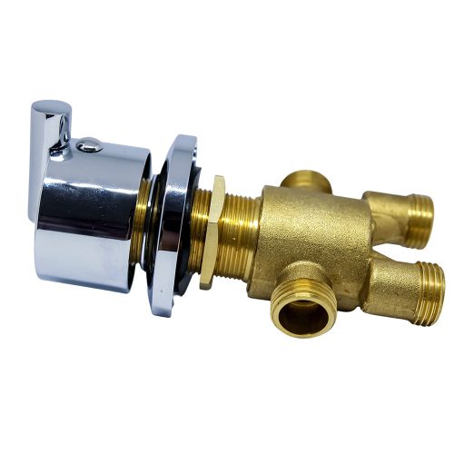 AQUAMAXX ROBINET DE BAIE ÎNGROPAT, MONTABIL DE LA MARGINE LA MARGINE, CU FUNCȚIE DE SCHIMBARE, NECESITĂ PERFORARE DE 30 MM ÎN CADĂ, ROBINET DE CADĂ CU 2 FUNCȚII, CONEXIUNE HALF COLOS