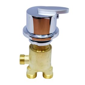   AQUAMAXX ROBINET DE BAIE ÎNGROPAT, MONTABIL DE LA MARGINE LA MARGINE, CU FUNCȚIE DE SCHIMBARE, NECESITĂ PERFORARE DE 30 MM ÎN CADĂ, ROBINET DE CADĂ CU 2 FUNCȚII, CONEXIUNE HALF COLOS