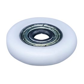   ROȚĂ CU ROLĂ PENTRU CABINĂ DE DUȘ AQUAMAXX, DIAMETRU ROȚĂ 19-29 MM, GROSIME ROȚĂ 5-6 MM, ROȚĂ CU RULMENT DIN OȚEL INOXIDABIL