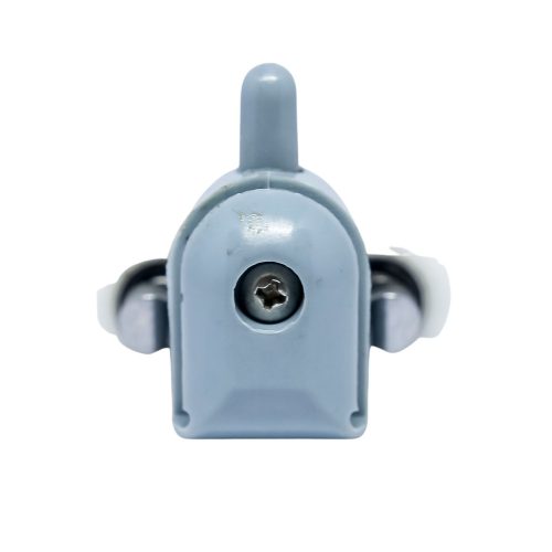 ROLĂ PENTRU CABINĂ DE DUȘ CU PARTEA INFERIOARĂ CU DOUĂ ROȚI AQUAMAXX, CU REGLARE CU ARC ȘI BUTON, DIAMETRU ROȚI 19-27 MM, ROȚI DIN OȚEL INOXIDABIL ȘI DIN ALTE MATERIALE