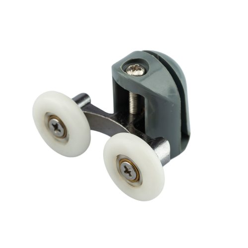 ROLĂ PENTRU CABINĂ DE DUȘ CU ROȚI DUBLE AQUAMAXX, REGLARE CU ȘURUB STELAT, DIAMETRU ROȚI 19-27 MM, ROȚI DIN OȚEL INOXIDABIL ȘI DIN ALTE MATERIALE