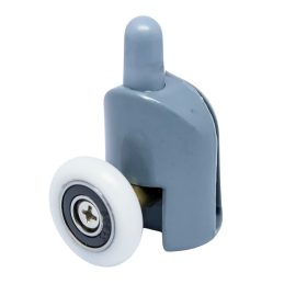   AQUAMAXX ROLĂ SIMPLĂ CU ROȚI PENTRU CABINĂ DE DUȘ, CU REGLARE CU ARC ȘI BUTON, DIAMETRU ROȚI 19-29 MM, ROȚI DIN OȚEL INOXIDABIL ȘI DIN ALTE MATERIALE