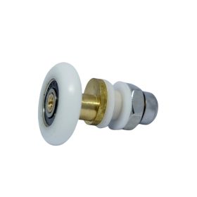   AQUAMAXX ROLĂ SIMPLĂ CU ROȚI EXCENTRICĂ REGLABILĂ PENTRU CABINĂ DE DUȘ, DIAMETRU ROȚI 19-29 MM, GĂURĂ PENTRU STICLĂ 10 MM-12 MM, ROȚI DIN OȚEL INOXIDABIL ȘI DIN ALTE MATERIALE