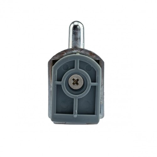 AQUAMAXX ROLĂ SIMPLĂ CU ARC PENTRU CABINĂ DE DUȘ, REGLARE CU ARC CU BUTON, DIAMETRU ROATĂ 19-27 MM, GĂURĂ PENTRU STICLĂ 12 MM, DE ASEMENEA CU ROȚI INOXIDABILE