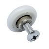 AQUAMAXX CABINĂ DE DUȘ SIMPLĂ CU ROȚI, DIAMETRU ROȚI 19 MM, TIGHIETĂ METALICĂ 3 MM, ȘURUB M4