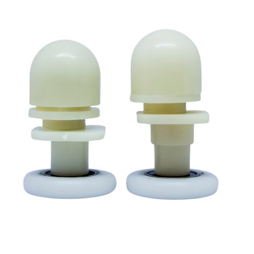 AQUAMAXX CABINĂ DE DUȘ CU ROȚI SIMPLE, REGLARE EXCENTRICĂ, DIAMETRU ROȚI 19-29 MM, DISTANȚĂ ROȚI-STICLĂ 17 MM ȘI 21 MM, DE ASEMENEA CU ROȚI INOXIDABILE