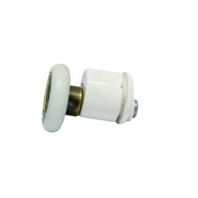   AQUAMAXX ROLĂ SIMPLĂ CU ROȚI PENTRU CABINĂ DE DUȘ REGLABILĂ EXCENTRICĂ, DIAMETRU ROȚI 19-29 MM, GĂURI PENTRU STICLĂ 8 MM-12 MM, ROȚI DIN OȚEL INOXIDABIL ȘI DIN ALTE MATERIALE