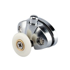   ROLĂ DE CABINĂ DE DUȘ CU ARC INFERIOR AQUAMAXX, DISTANȚĂ ÎNTRE GĂURI DE 26,5 MM, DIAMETRU ROȚI DE 23-25 MM, GROSIME ROȚI DE 4 MM, DISPONIBILĂ ȘI CU ROȚI INOXIDABILE