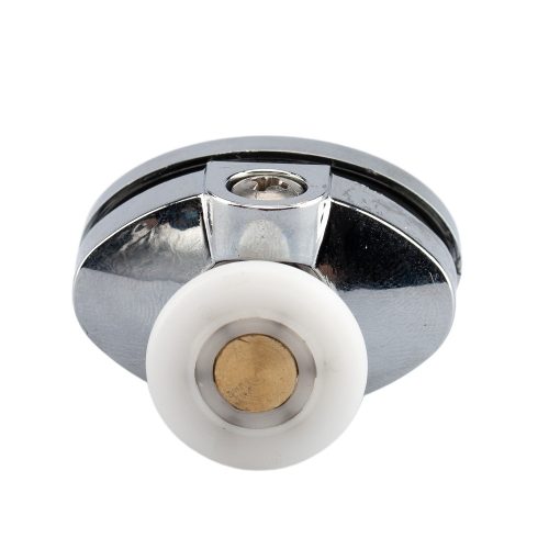 ROLĂ PENTRU CABINĂ DE DUȘ AQUAMAXX TOP SIMPLE, ȘURUB DE REGLARE, DISTANȚĂ ÎNTRE GĂURI DE 26,5 MM, DIAMETRU ROȚI DE 23-25 MM, ROȚI CU LĂȚIME DE 4 MM, ROȚI INOXIDABILE