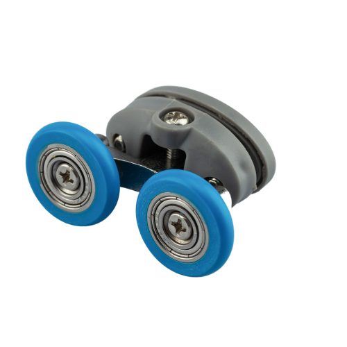 ROLĂ PENTRU CABINĂ DE DUȘ DUBLA AQUAMAXX TOP, ȘURUB DE REGLARE, DISTANȚĂ ÎNTRE GĂURI DE 26,5 MM, DIAMETRU ROȚI DE 19-26 MM, ROȚI INOXIDABILE