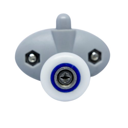 ROLĂ SIMPLĂ PENTRU CABINĂ DE DUȘ AQUAMAXX LOWER SPRING, DISTANȚĂ ÎNTRE GĂURI DE 26,5 MM ȘI 30 MM, DIAMETRU ROȚI DE 19-29 MM, ROȚI DIN OȚEL INOXIDABIL ȘI DIN ALTE MATERIALE