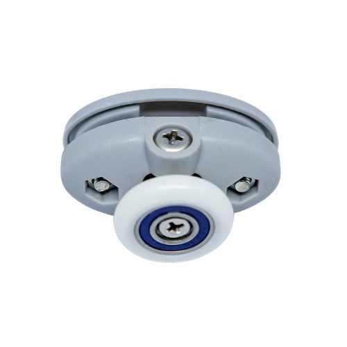 AQUAMAXX TOP ROLĂ SIMPLĂ PENTRU CABINĂ DE DUȘ, REGLABILĂ CU ȘURUB STELAT, DISTANȚĂ ÎNTRE GĂURI DE 26,5 MM ȘI 30 MM, DIAMETRU ROȚI DE 19-29 MM, DE ASEMENEA CU ROȚI REZISTENTE LA RUGINĂ