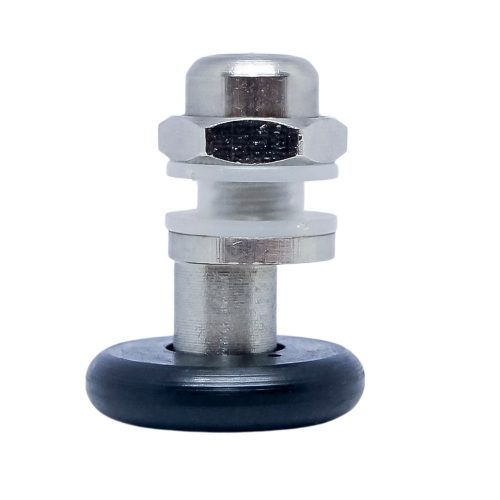 AQUAMAXX ROLĂ SIMPLĂ CU ROȚI EXCENTRICĂ REGLABILĂ PENTRU CABINĂ DE DUȘ, DIAMETRU ROȚI 19-29 MM, GĂURI PENTRU STICLĂ 8 MM-10 MM-12 MM, ROȚI DIN OȚEL INOXIDABIL ȘI DIN ALTE MATERIALE