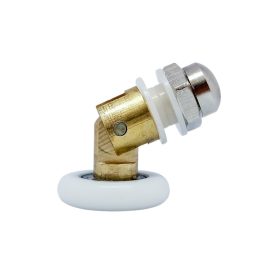   ROLĂ PENTRU CABINĂ DE DUȘ CU BALAMALE AQUAMAXX, DIAMETRU ROATĂ 19 MM-29 MM, GĂURĂ PENTRU STICLĂ 8 MM-10 MM-12 MM, ROATĂ DIN OȚEL INOXIDABIL ȘI DIN ALTE MATERIALE