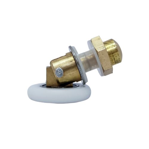 ROLĂ PENTRU CABINĂ DE DUȘ CU BALAMALE AQUAMAXX, DIAMETRU ROATĂ 19 MM-29 MM, GĂURĂ PENTRU STICLĂ 8 MM-10 MM-12 MM, ROATĂ DIN OȚEL INOXIDABIL ȘI DIN ALTE MATERIALE