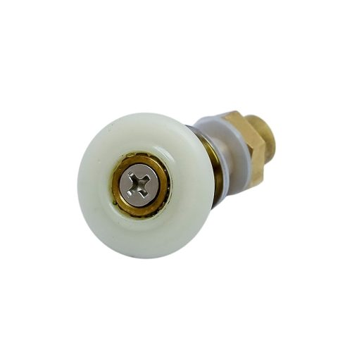 ROLĂ PENTRU CABINĂ DE DUȘ CU BALAMALE AQUAMAXX, DIAMETRU ROATĂ 24 MM, GROSIME STICLĂ 8 MM, GROSIME ROATĂ 4 MM, ROATĂ EXTREM DE REZISTENTĂ LA RUGINĂ