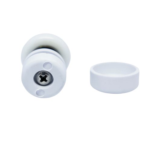 ROLĂ SIMPLĂ EXCENTRICĂ REGLABILĂ PENTRU CABINĂ DE DUȘ AQUAMAXX, DIAMETRU ROATĂ 25 MM, CERINȚĂ GĂURĂ STICLĂ 11 MM