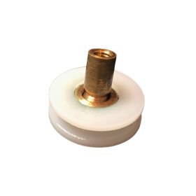   ROLĂ PENTRU CABINĂ DE DUȘ CU ARTICULAȚIE SFERICĂ TUBULARĂ AQUAMAXX, DIAMETRU EXTERN 19 MM, DIAMETRU INTERN 14,8 MM, LĂȚIME TIGHIETĂ DE CUPRU 5,5 MM, ȘURUB M4