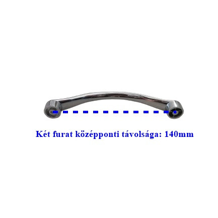 MÂNER CABINĂ DE DUȘ AQUAMAXX CU DOUĂ GĂURI, DISTANȚA CENTRALĂ ÎNTRE CELE DOUĂ GĂURI 14 CM