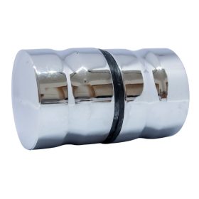   MÂNER DE CABINĂ DE DUȘ DIN PLASTIC CU O SINGURĂ GĂURĂ AQUAMAXX CU MÂNERE ÎN FORMĂ DE BUTON