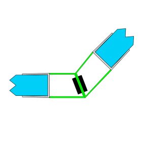   CABINĂ DE DUȘ AQUAMAXX ÎNCHIDERE MAGNETICĂ CONEXIUNE DE 135 DE GRADE, PENTRU GROSIMI DE STICLĂ DE 4 MM-5 MM-6 MM-8 MM-10 MM, LUNGIME LA ALEGEREA DUMNEAVOASTRĂ, BAZICĂ 195 CM